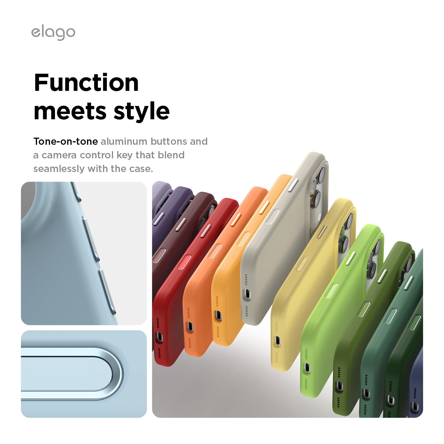 elago Premium Magnetic Silicone Case for iPhone 18 Pro & iPhone 17 Pro — Amazon image 4