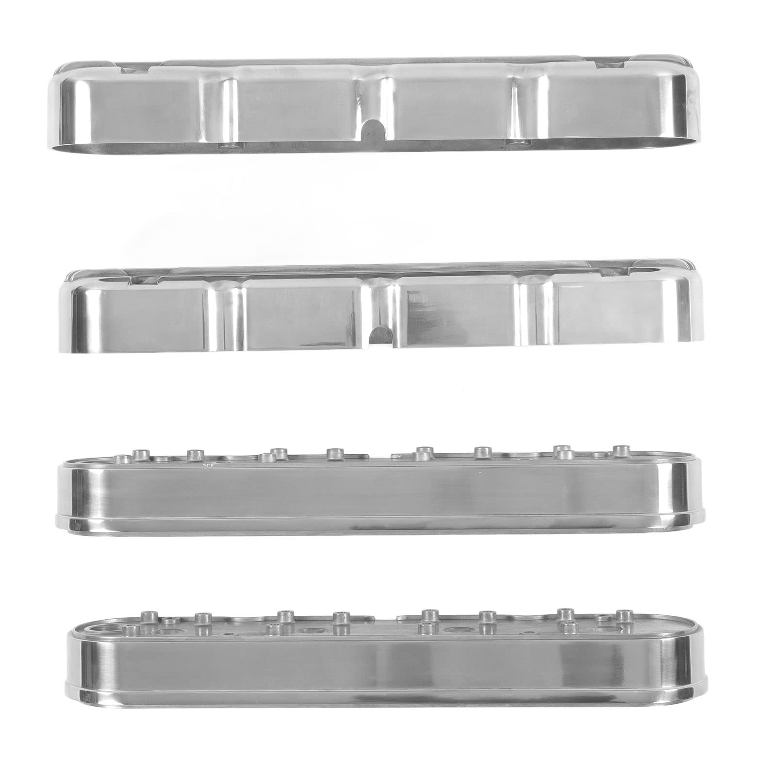 – Engine Valve Valve Split Coil Hidden Replacement Polishing Electroplates Aluminum for LS1 LS2 LS3