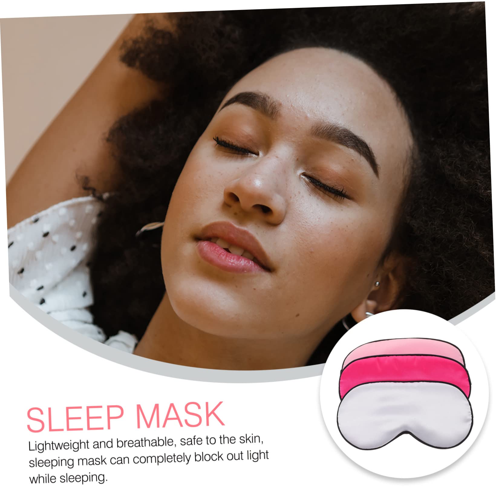 Healeved 9 Pz Benda Maschere Per Gli Occhi Addormentati Impacco Caldo Luce Che Blocca Il Sonno Maschere Da Viaggio Per Aereo Copertura Degli Occhi Uomini e Donne Seta Maschera Doppia Faccia