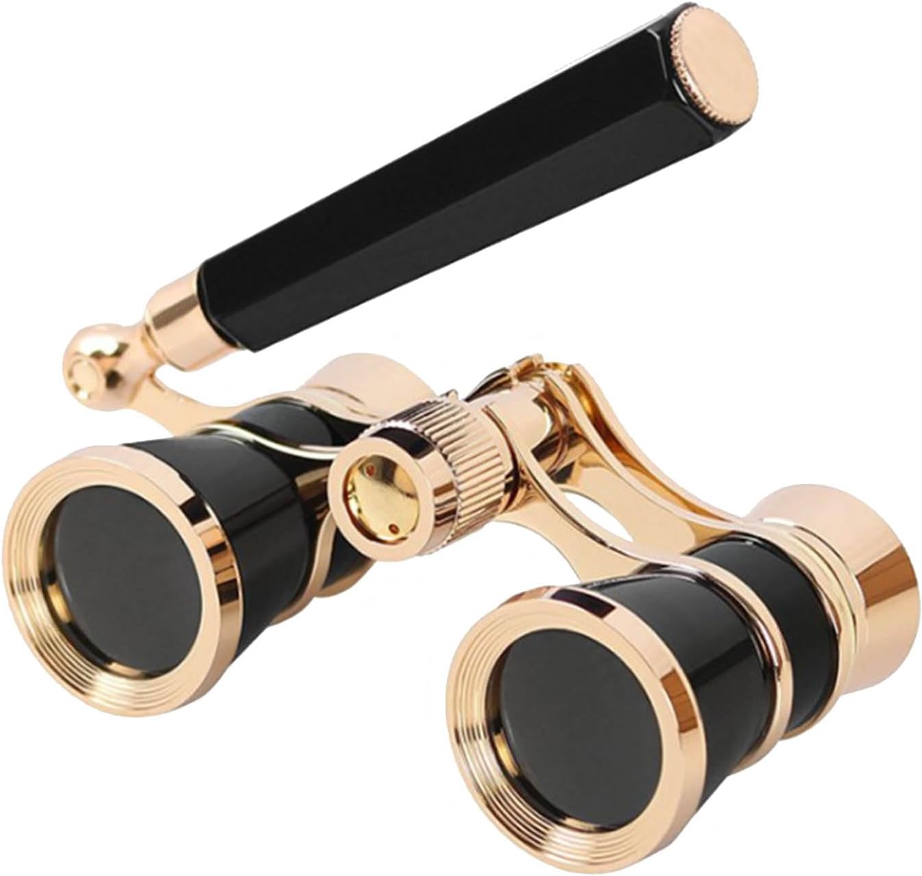 Regulable Handle Operas High Clear with Decorative Chain Retros Lens for Cultural Event Light Weight Retros Operas Glasses