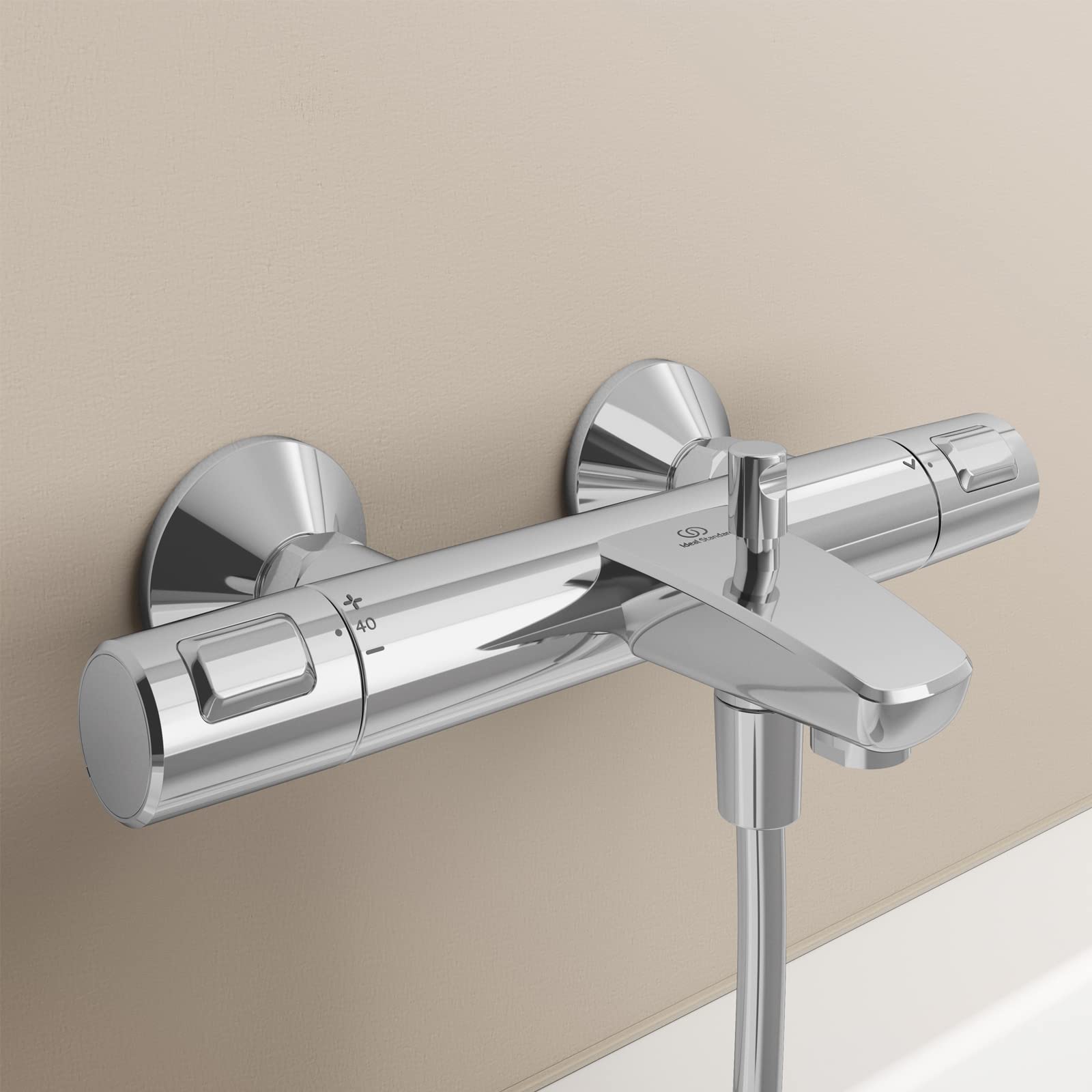Ideal Standard A7206AA Ceratherm T25 termostat łazienkowy natynkowy, chrom
