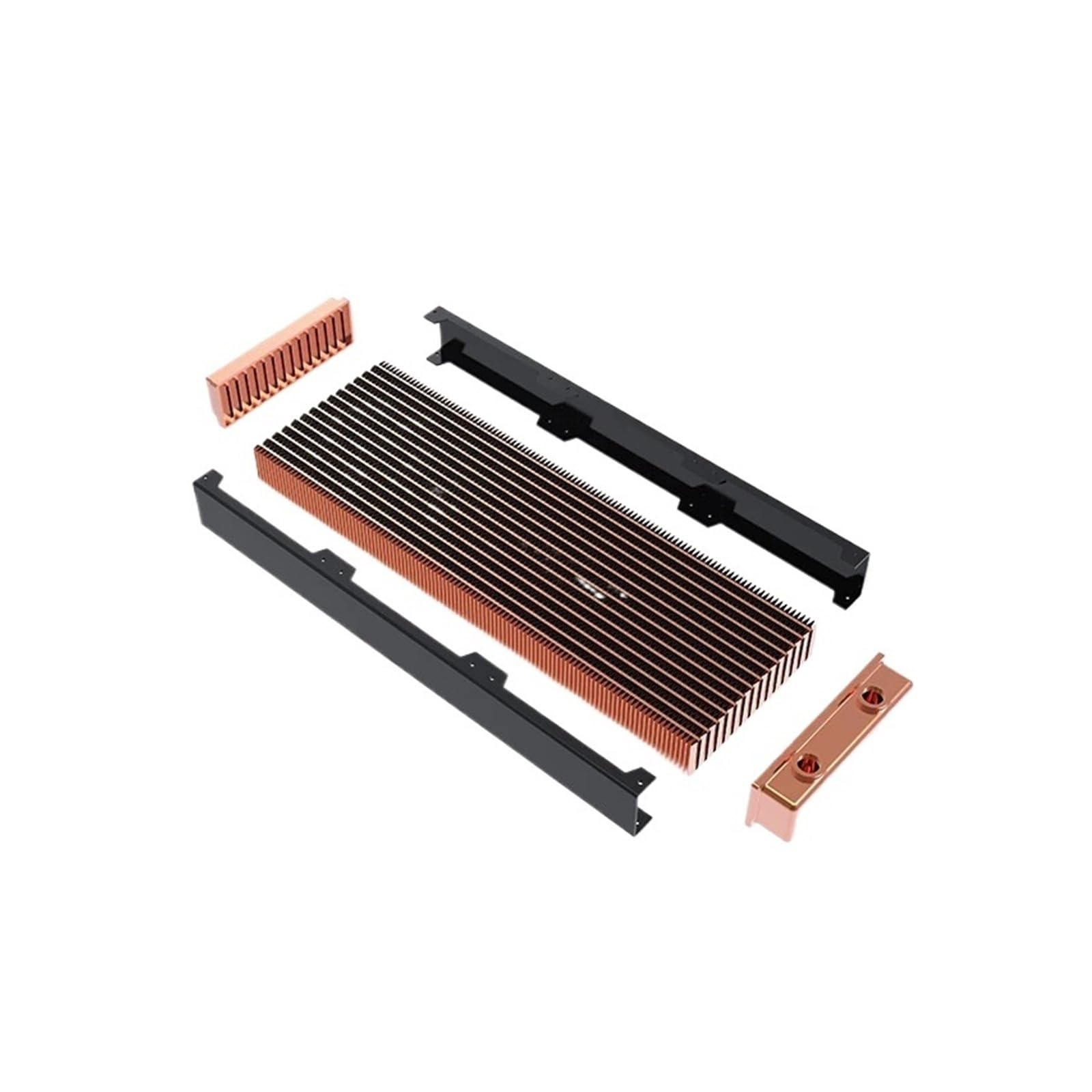 Radiateur en cuivre 360mm CR-RD360RC-TK-V2 de 40mm d'épaisseur pour watercooling