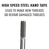 Vista 2 de Macho de roscar manual de serie DWT de Drill America, de acero rápido , 1