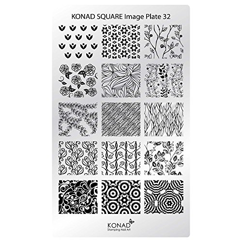 KONAD Piastrina Square 32 per Stamping Unghie