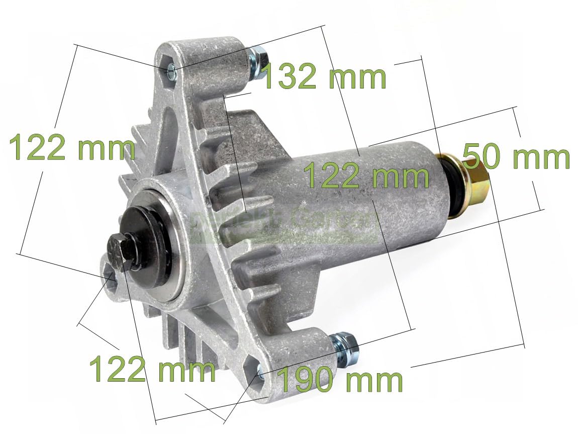 Messerspindel für AYP Electrolux Gardol Husqvarna Partner Roper 532130794 130794