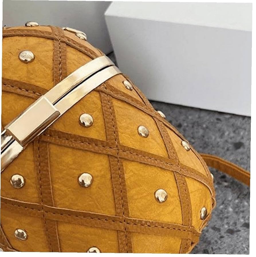 Amazon.co.jp: Puレザークロスボディバッグ パイナップル