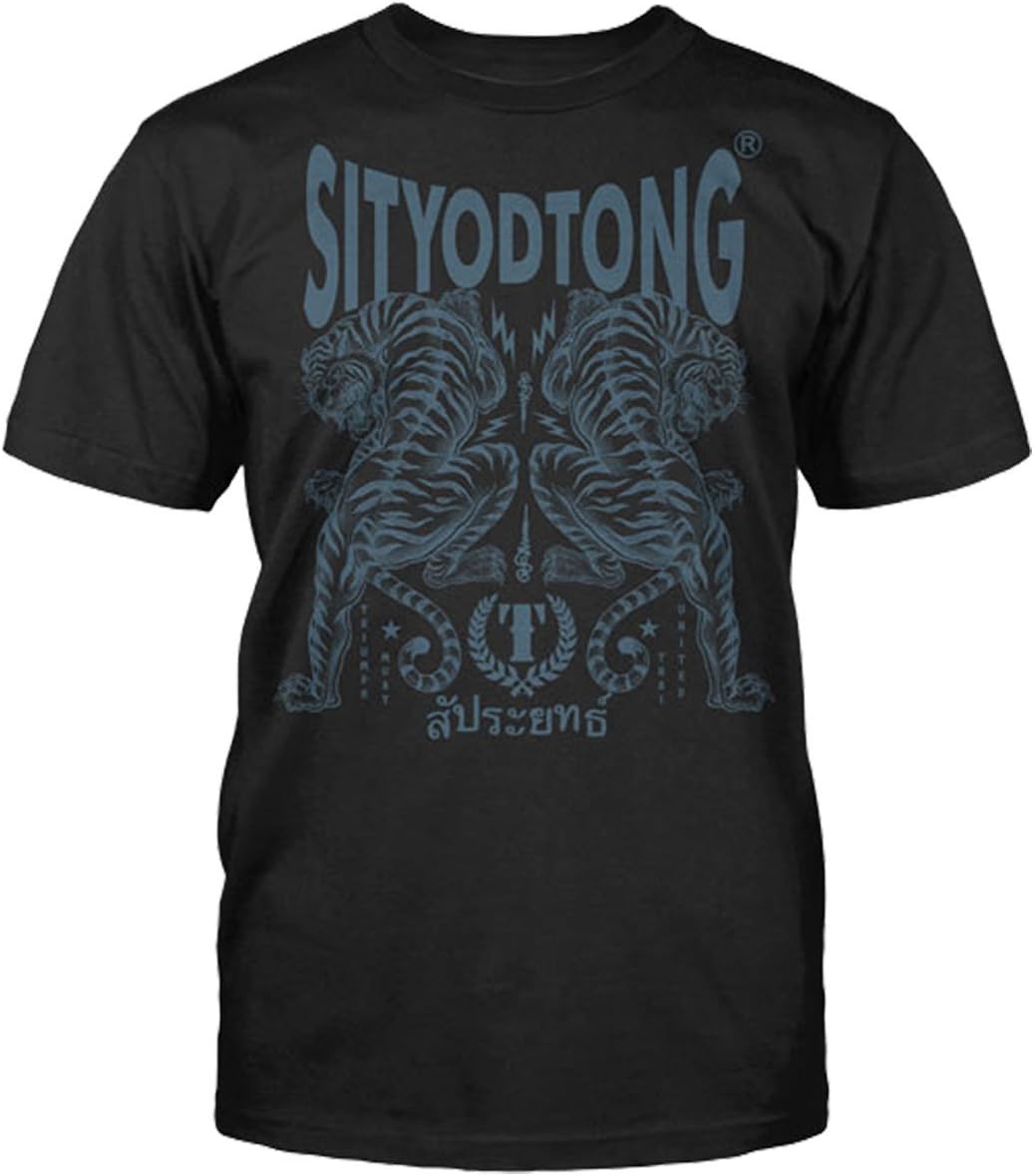 Triumph United Sityodtong Muay Thai Tigers Premium Tee Shirt Black