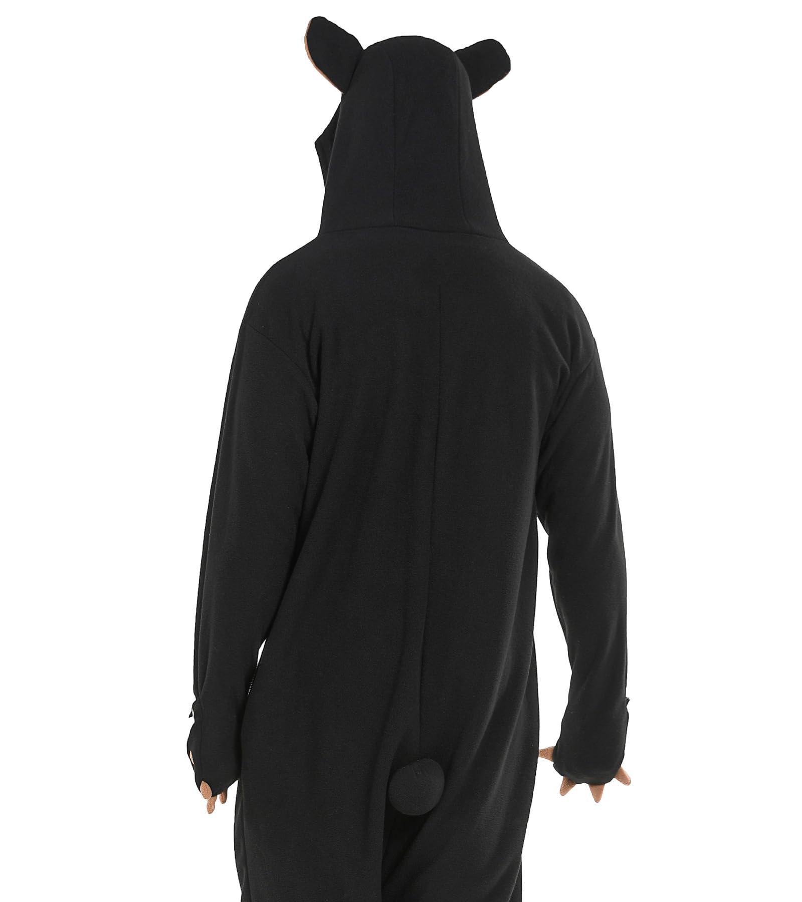 Dodheah Pigiama Unisex Orso Adulto Onesie Costume Cosplay Animale di Halloween Tuta di Natale Pigiama