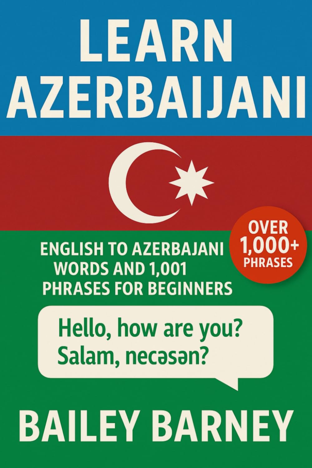 Learn Azerbaijani: English to Azerbaijani Words and 1,001 Phrases for Beginners