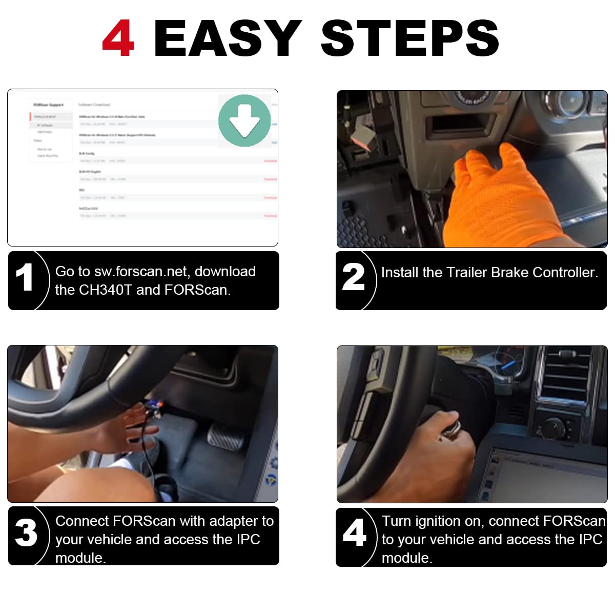 Curt Echo Mobile Trailer Brake Controller 7Way Bluetooth, 42 OFF