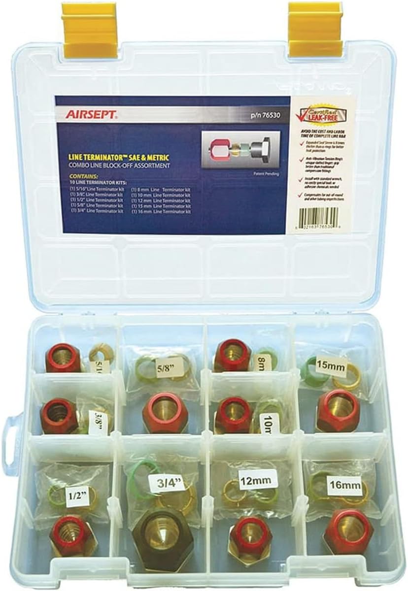 AIRSEPT - Line Terminator SAE/Metric 10P (76530)