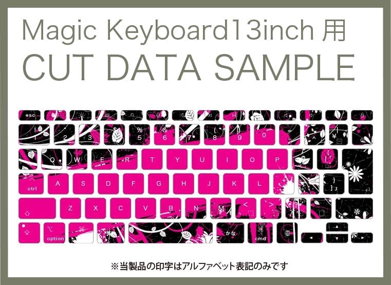 Magic Keyboard &amp; keytop 用 スキンシール 2024年発売 第5世代 対応 iPad Pro13(M4
