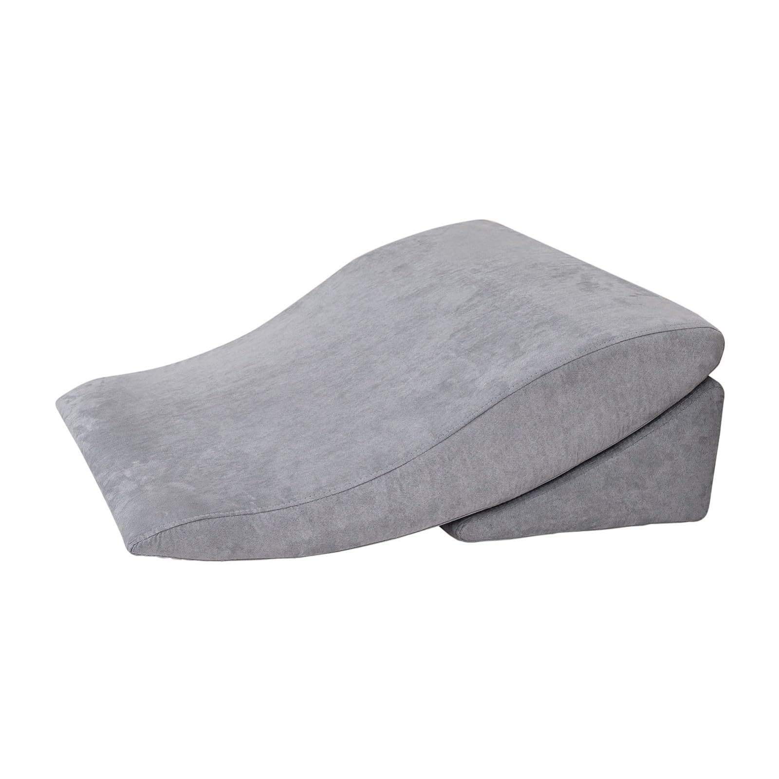 Juego De 2 Almohadas De Cuña Ajustables para Dormir,Espuma Viscoelástica para Recuperación Después De La Suregería,Alivio del Dolor De Espalda,Cuello,Piernas,Reflujo Ácido A