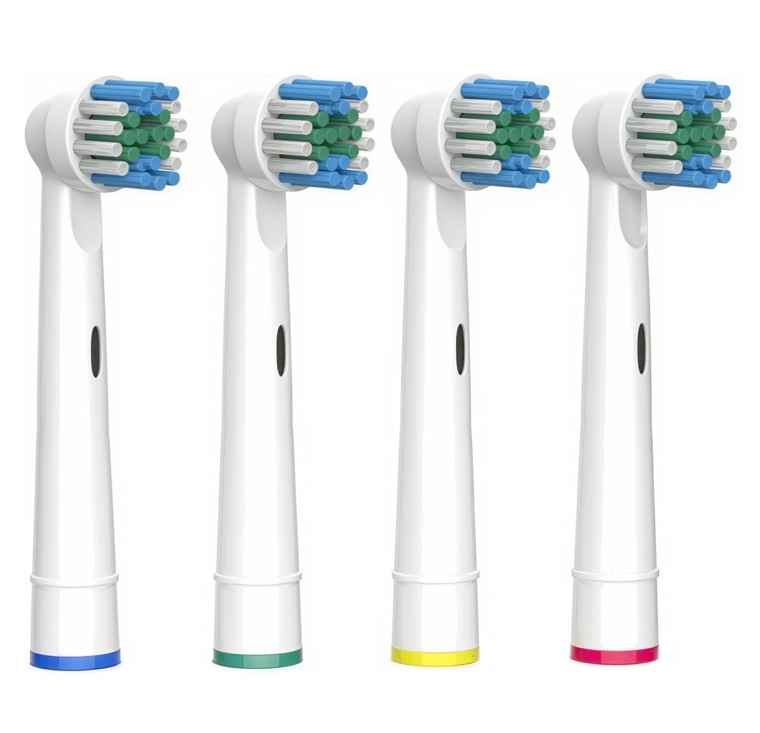 Replacement Toothbrush Heads Compatible with Oral-B Braun Electric Toothbrush, 4-Pack Professional Brush Head Refills with DuPont Bristles, Sensitive Clean & Precision Clean