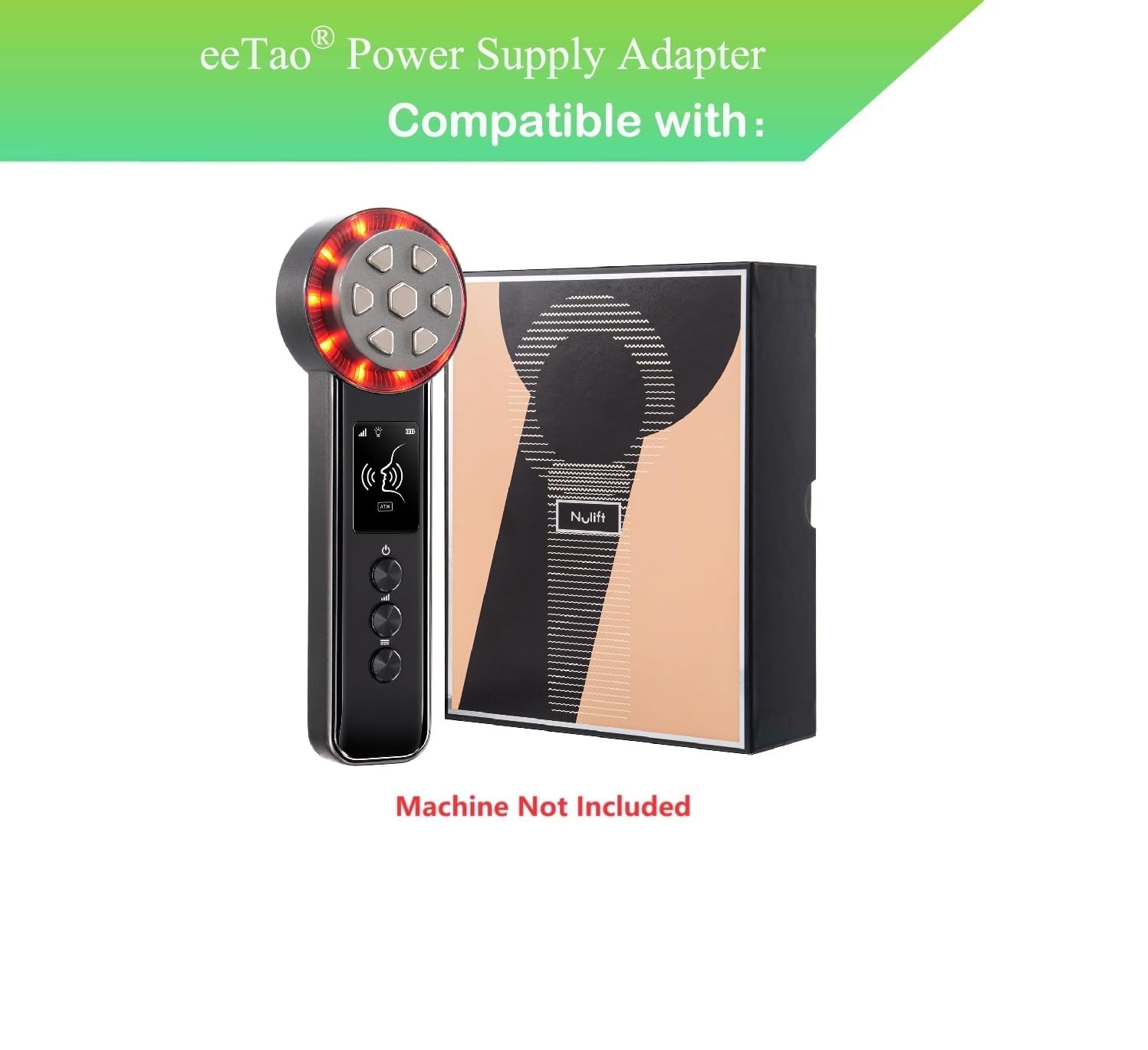 eeTao 5V USBC Replacement Charger Compatible with Generic NL-04 NL04 RF MICURRENY Skin Device Battery DC5V USB Type C Power Supply Adapter Cable Cord