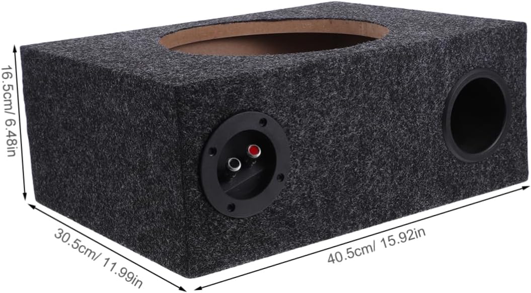 Car Subwoofer Enclosure Audio Compatible Under Seat Subwoofer Box Vehicle Audio Accessory
