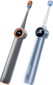 RANVOO Save $42 to Get Bubble Electric Toothbrush Gray and AirJet II Electric Toothbrush Together