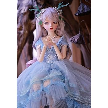BJD 1/6ドール フルセット 本体 エルフ耳 球体関節人形 メイク済 眼球 Amazon | KAKAA BJDドール フルセット 1/6 球体関節人形 29cm SD