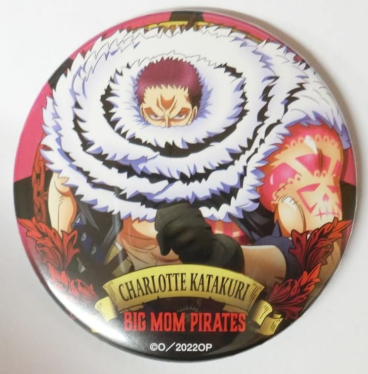 charlotte シャーロット デカ缶バッジ