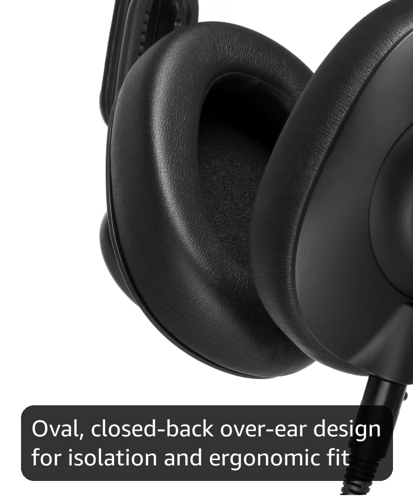 Amazon.com: AKG Pro Audio K371 Wired Over-Ear, Closed-Back