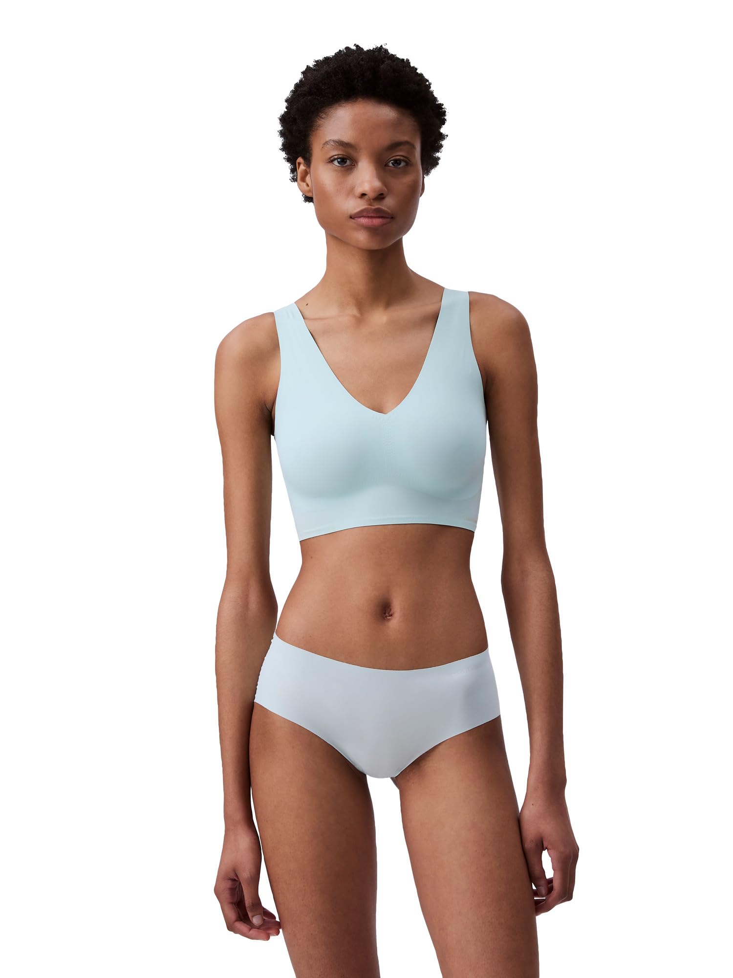 Calvin Klein Invisibles Seamless Hipster Panties, Multipack Slip a Culotte (Pacco da 3) Donna