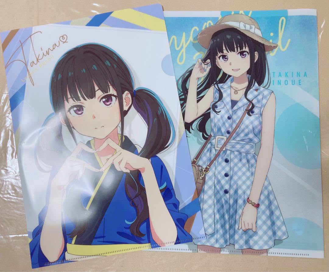 Amazon.co.jp: リコリス リコイル 井ノ上たきな クリアファイル2枚