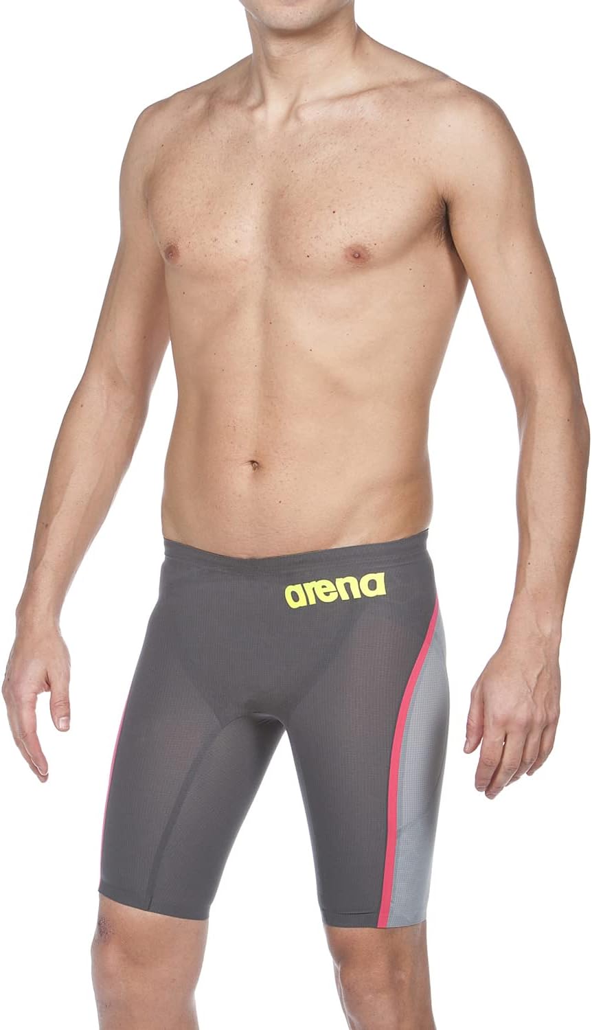 Arena Carbon Ultra Jammer (30, Dark Grey/Fluo Yellow)