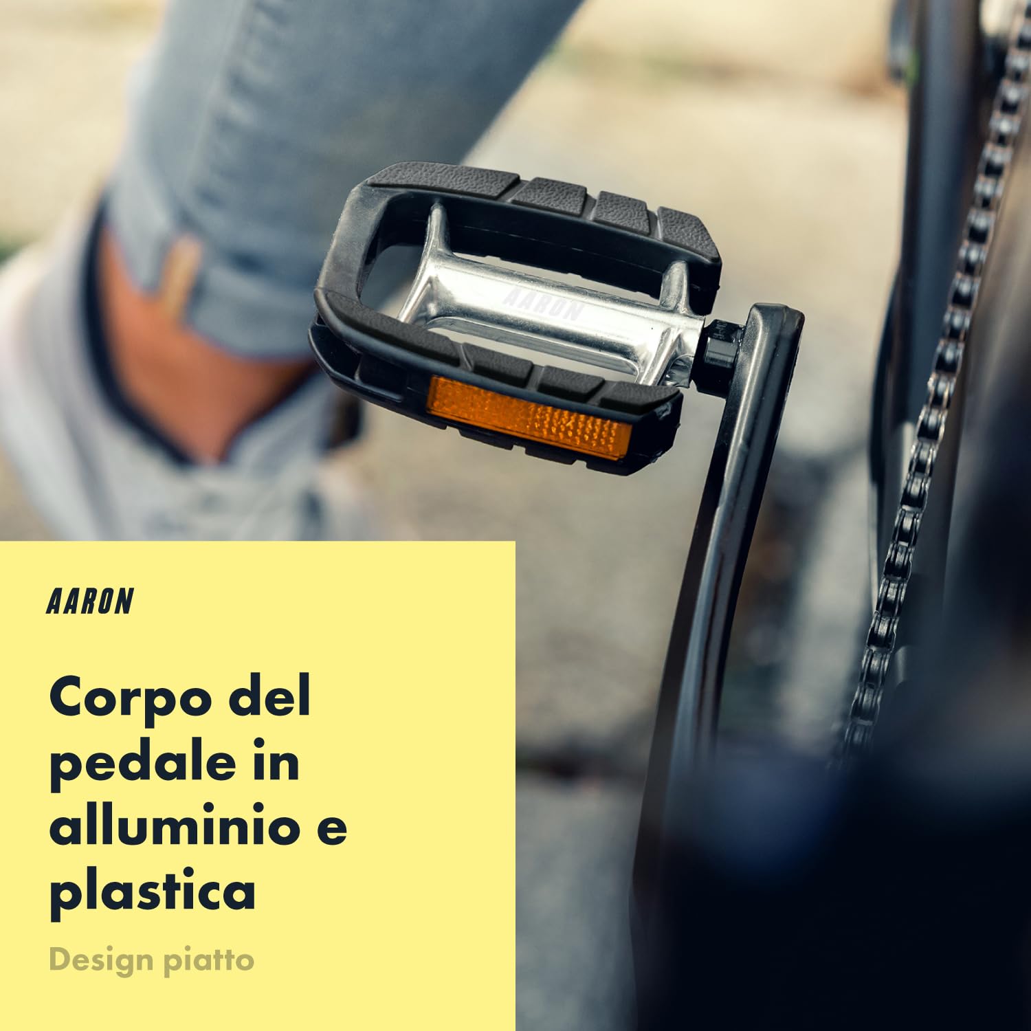 Pedali Per Bici City Con Riflettori E Superficie Antiscivolo - Ideali Per E-Bike, Trekking E Bici Urbane - Foto 6
