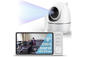 SurePromise Baby Monitor with Camera and Audio - 1200ft Extra Long Range