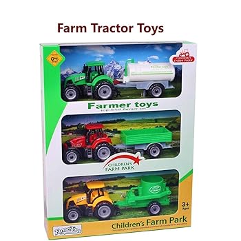 kids tractor set