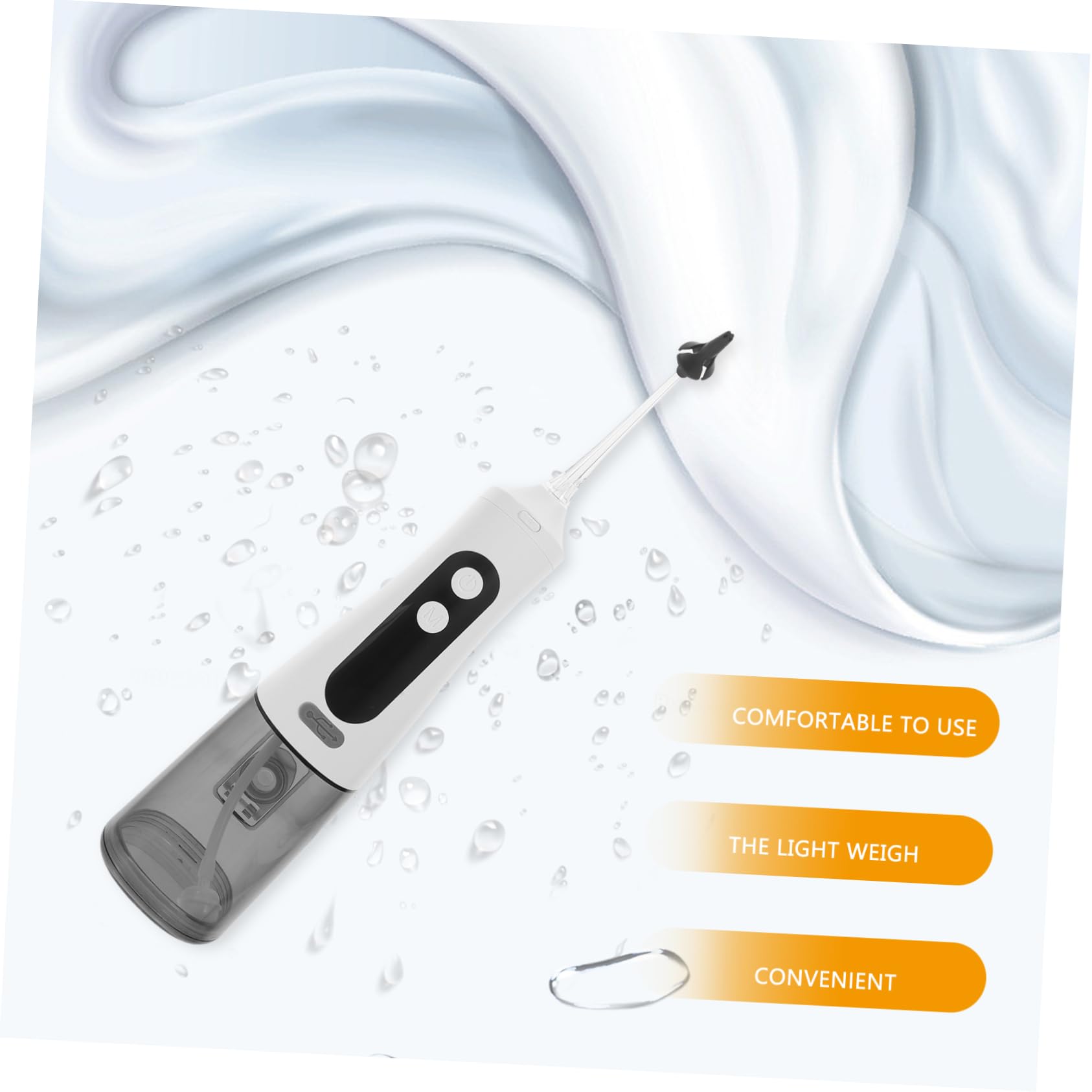 1juego Limpiador De Oídos Eléctrico Kit De Extracción De Cera Para Uso Casa Dispositivo Compacto y Portátil Luz Led Herramienta De Limpieza Para Adultos