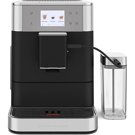 KitchenAid Fully Automatic Espresso Machine KF7 with Milk Attachment