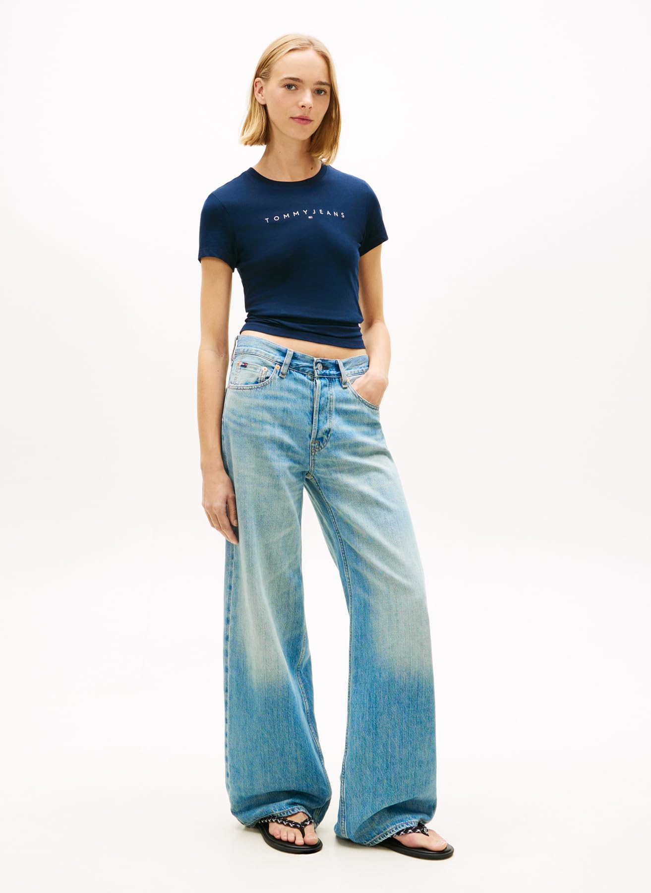 TJW SLIM LINEAR TEE EXT T-shirt Kadın