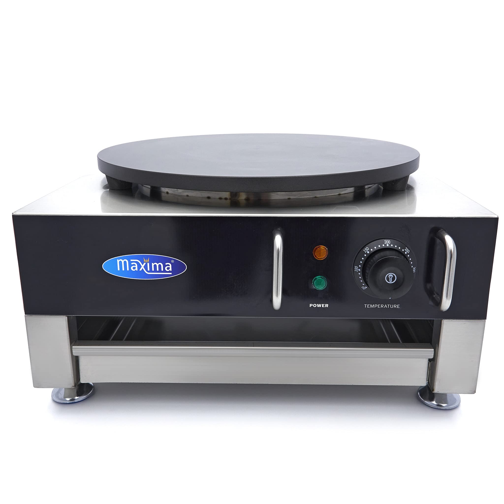 Maxima Gastro Crepes Maker - Single Crepe - 40 cm - inkl. Teigverteiler