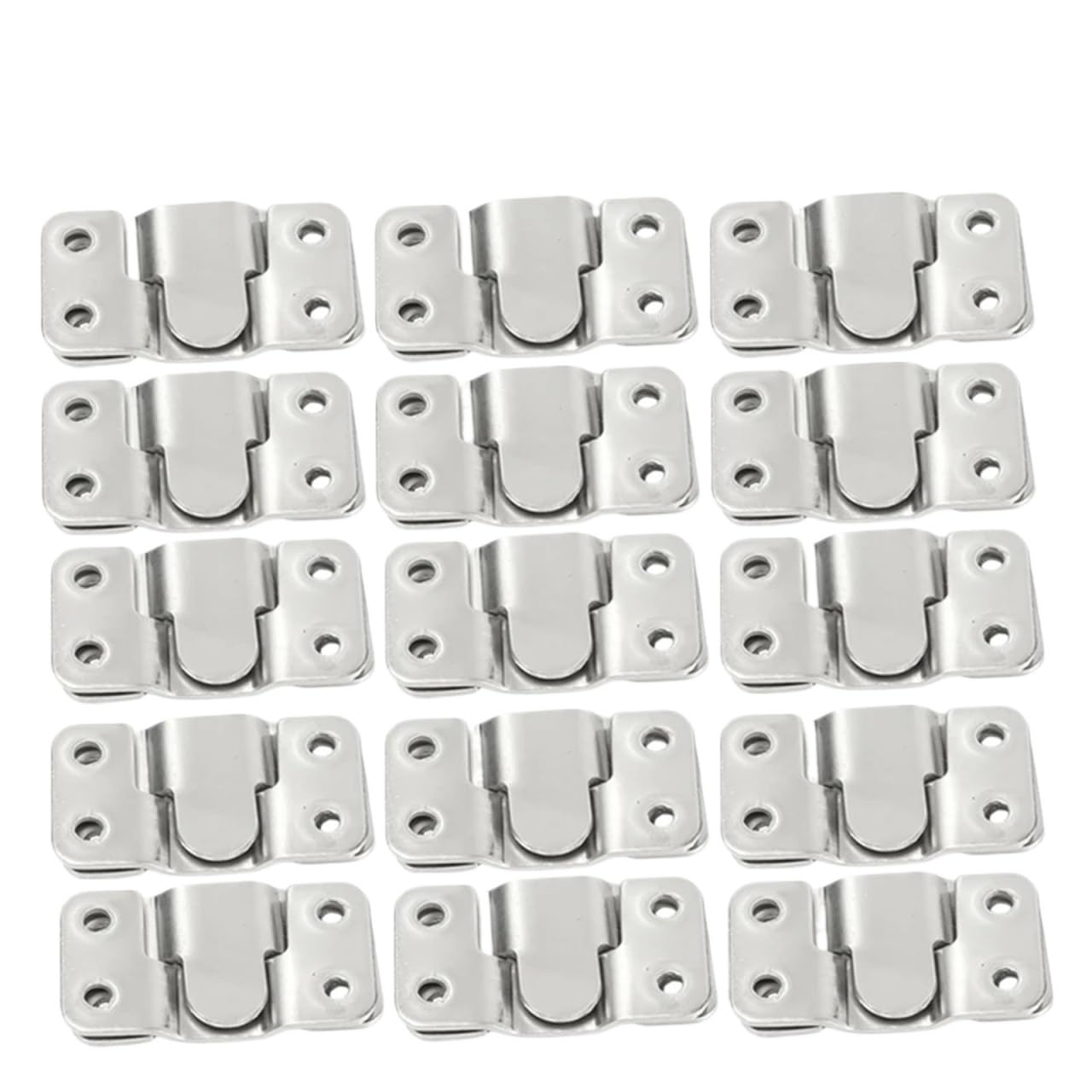 staffe per mensole 30/2 pezzi ganci for cornici gancio da parete in acciaio inossidabile montaggio a incasso fibbia sospesa staffa di bloccaggio for mobili connettore comune(L-30PCS(15Set))