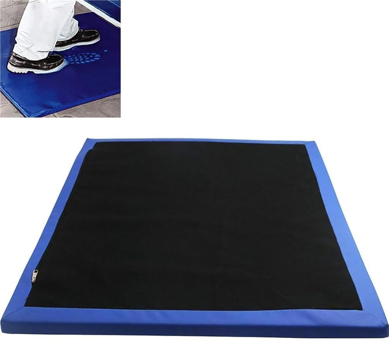 HGAYUBDV Disinfection Floor Mat, Shoe Sanitizer Mat, Disinfectant Boot Dip Mat, Entry Disinfect Doormat, Sponge Foot Mat, for Hospital Laboratory Indoor Outdoor Animal Husbandry.(70 * 60 * 2.7cm)