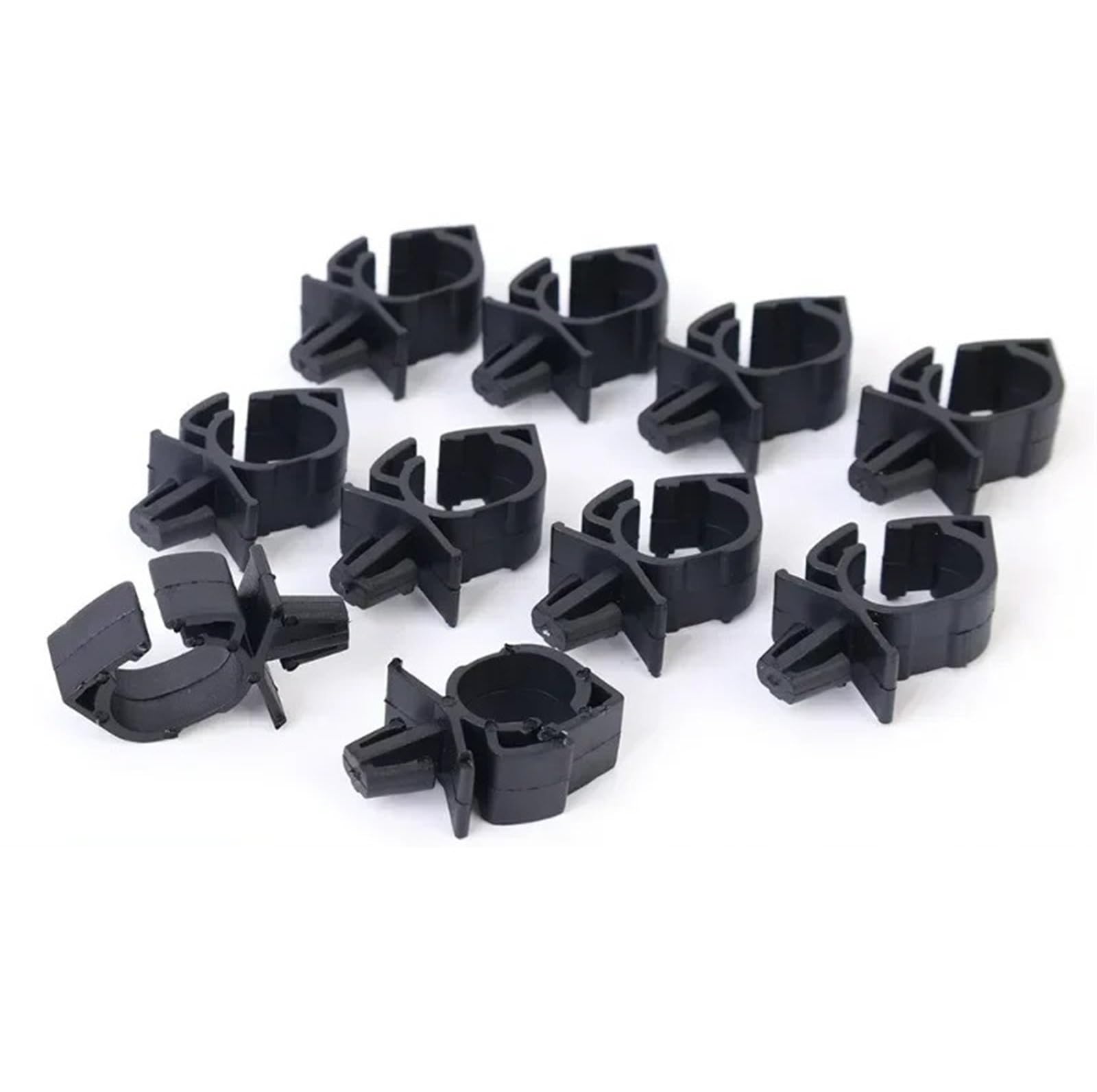 Jhytvbmloi 30Pcs Tie Rod Ball Joint Fastener Car Wiring Harness Multifunction Cable Fixed Buckle Ties Manager Route Clamp Retainer Clip(30Pcs)