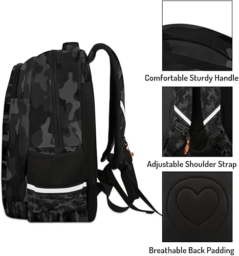 Miniatura 5 de Mochila personalizada para niños, mochila personalizada, mochila escolar para niños y niñas, patrón de leopardo, marrón, Opción 30, Mochilas de viaje