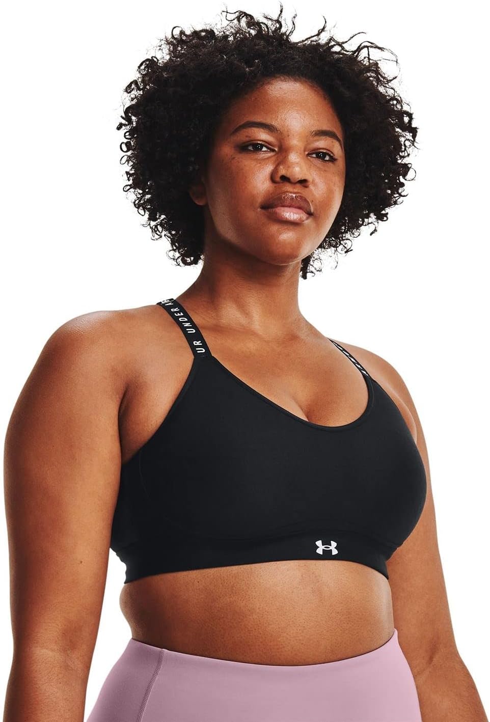 Under Armour Womens Infinity Covered Low-Impact Sports Bra - Image 2