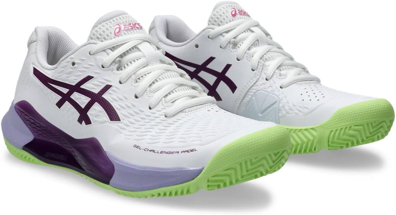 Asics Women's Low-Top Sneakers, White Deep Mauve, 12