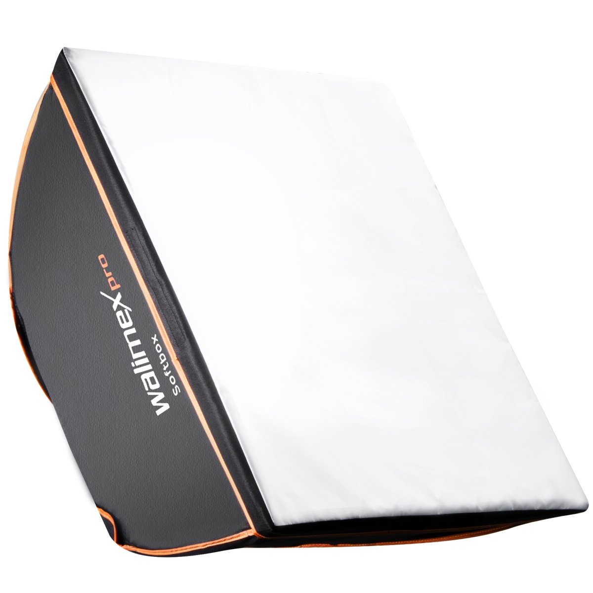 Walimex Pro Softbox Orange Line 90X90 - Accesorio para Camara 1.67 Kg, 455 Mm, 900 Mm, Negro, Blanco