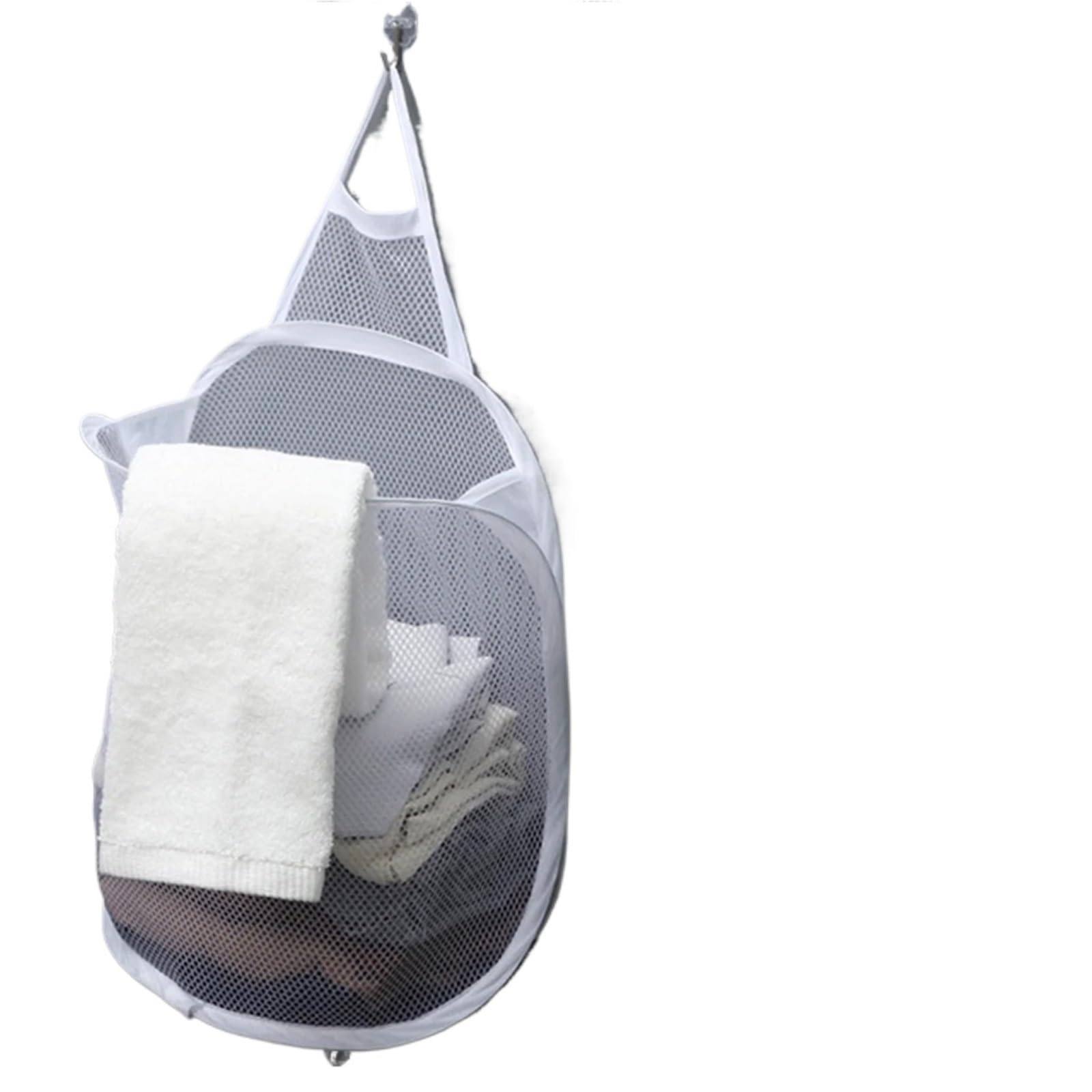 Hanging Laundry Hamper Folding Dirty Clothes Laundry Basket