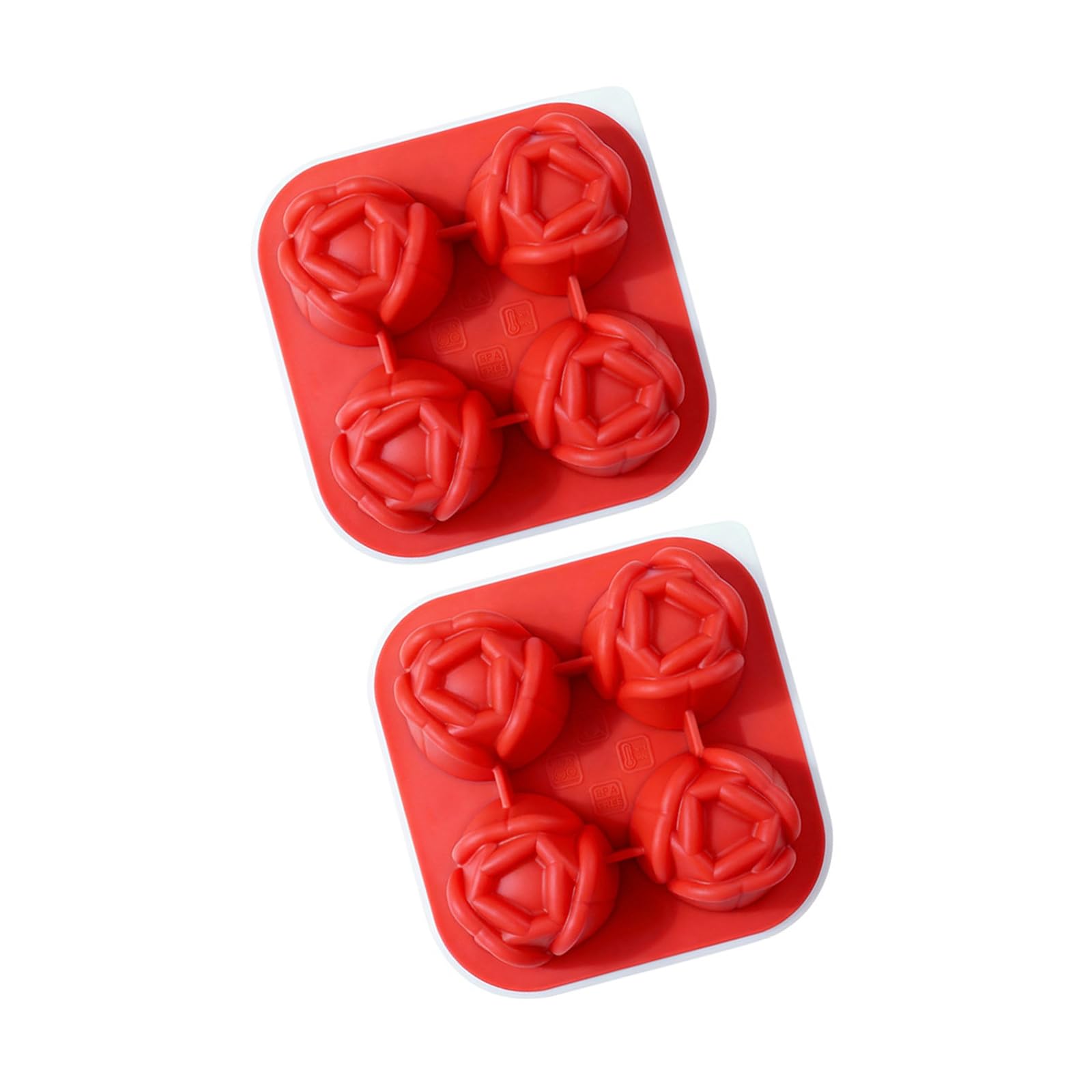 Qisuw Design Ice Tray with Simple Demolding Ideal for Cocktails and Entertaining Soap Molds