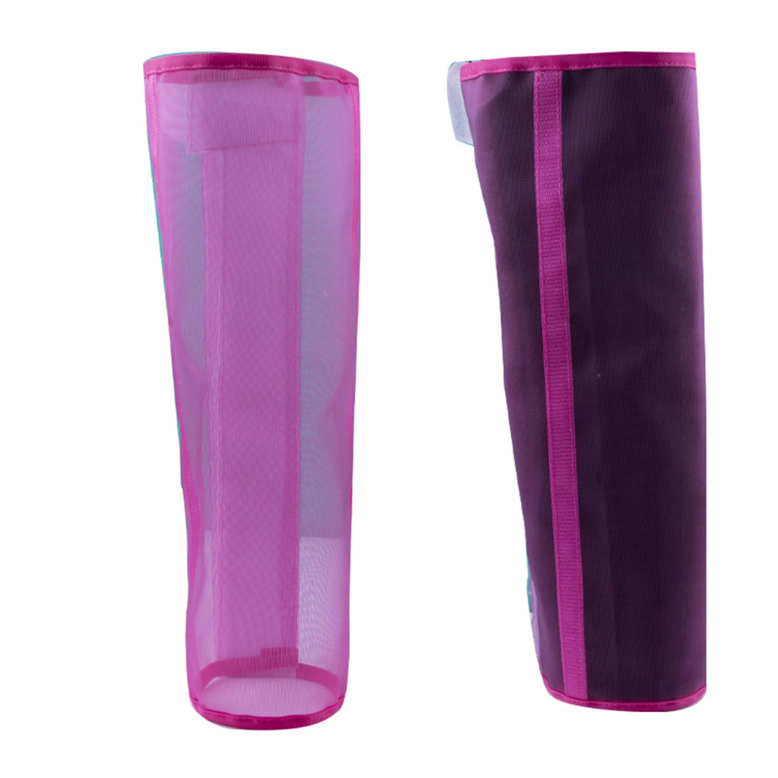 Scnvsi 4 pièces Bottes Anti-Mouches pour Chevaux en Maille Leggings Anti-Mouches Bottes de Cheval Respirantes enveloppes de Protection des Jambes de Cheval pour prévenir Les Mouches