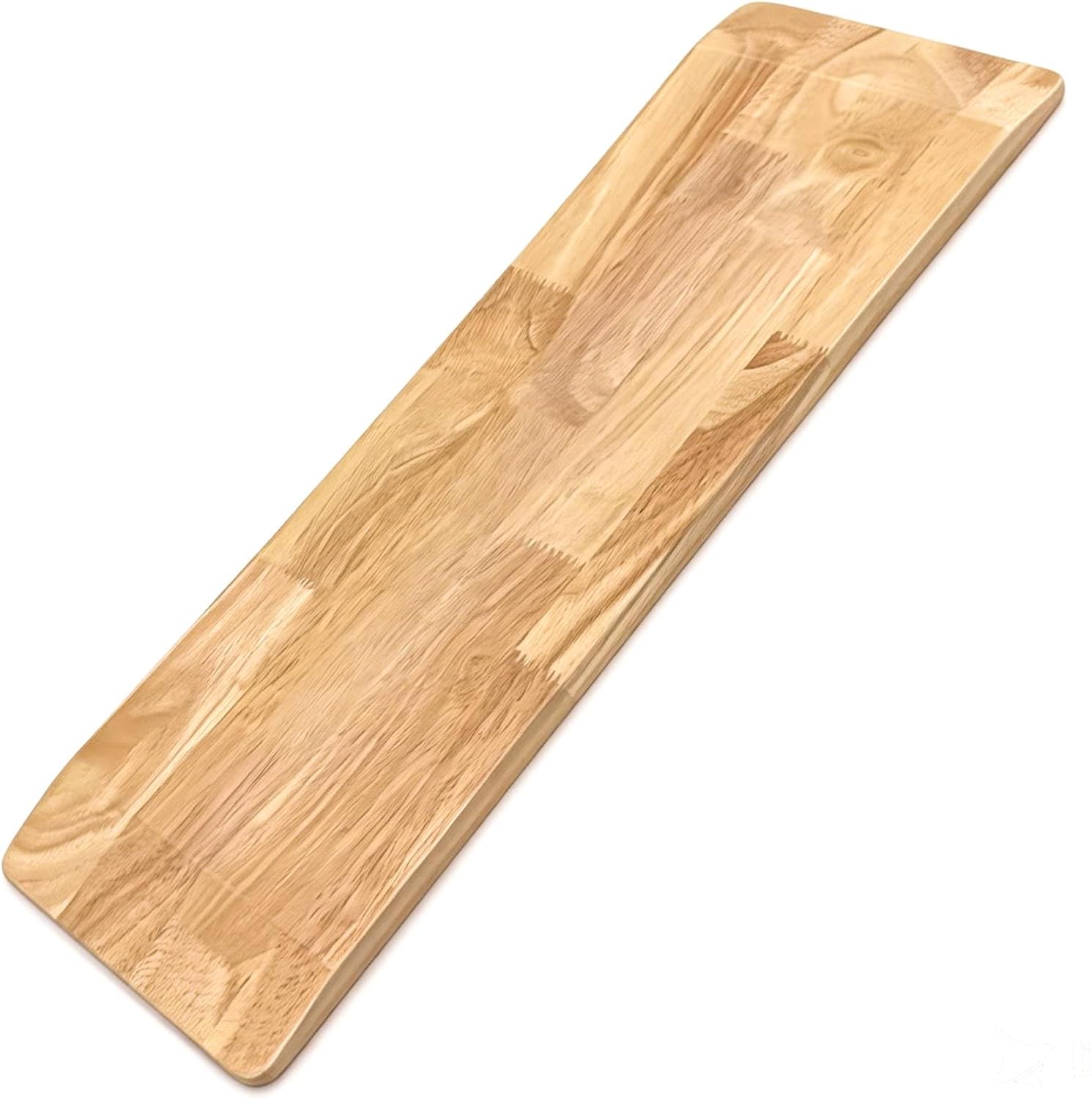 Blue Jay Rubberwood Transfer Board for Wheelchair - 8" x 30" Heavy Duty Solid Surface Slide Board for Patient Transfers - Tapered Ends, Smooth Finish - Mobility Aid for Bed, Car, Chair