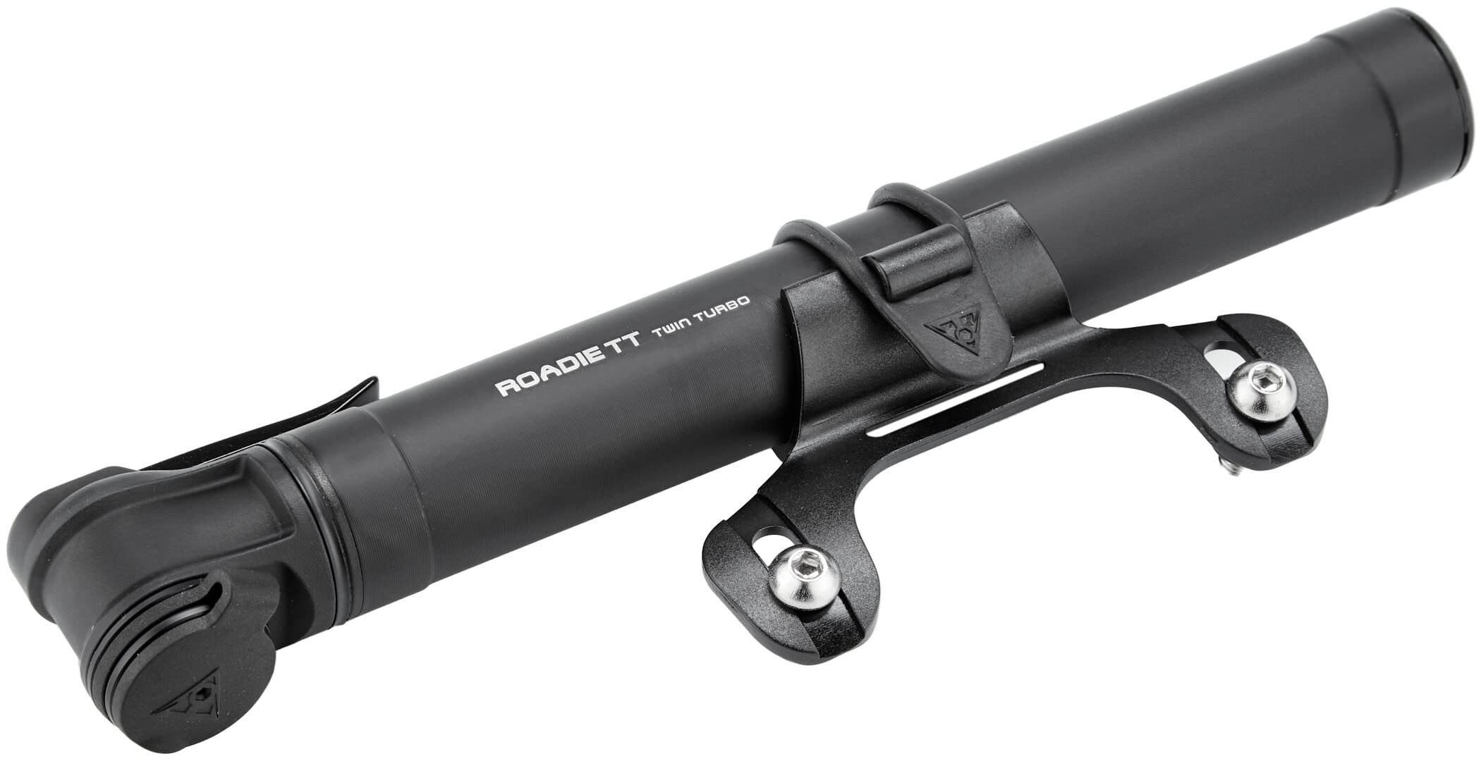 Topeak Roadie Tt Twin Turbo Mini Pump 120 Psi, Black, 195mm - Image 2