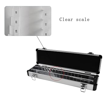 Optical Instrument Vertical and Horizontal Prism Bar with Metal Case