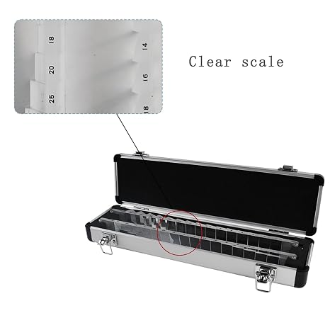 Optical Instrument Vertical and Horizontal Prism Bar with Metal Case