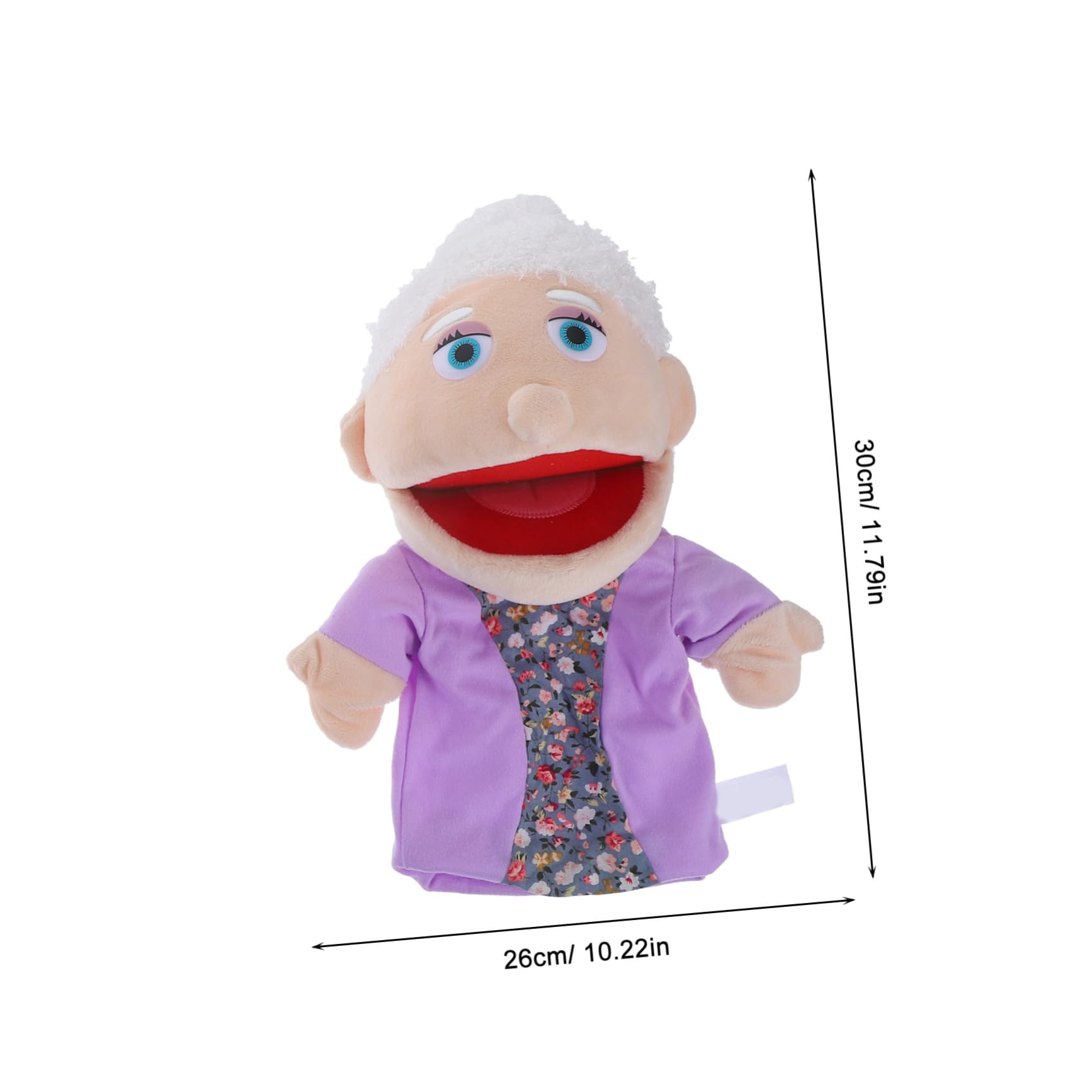 Marionetas de Mano Realistas para Niños 2 Piezas Relleno de Algodón PP para Actividades de Imaginación y Sensibilidad