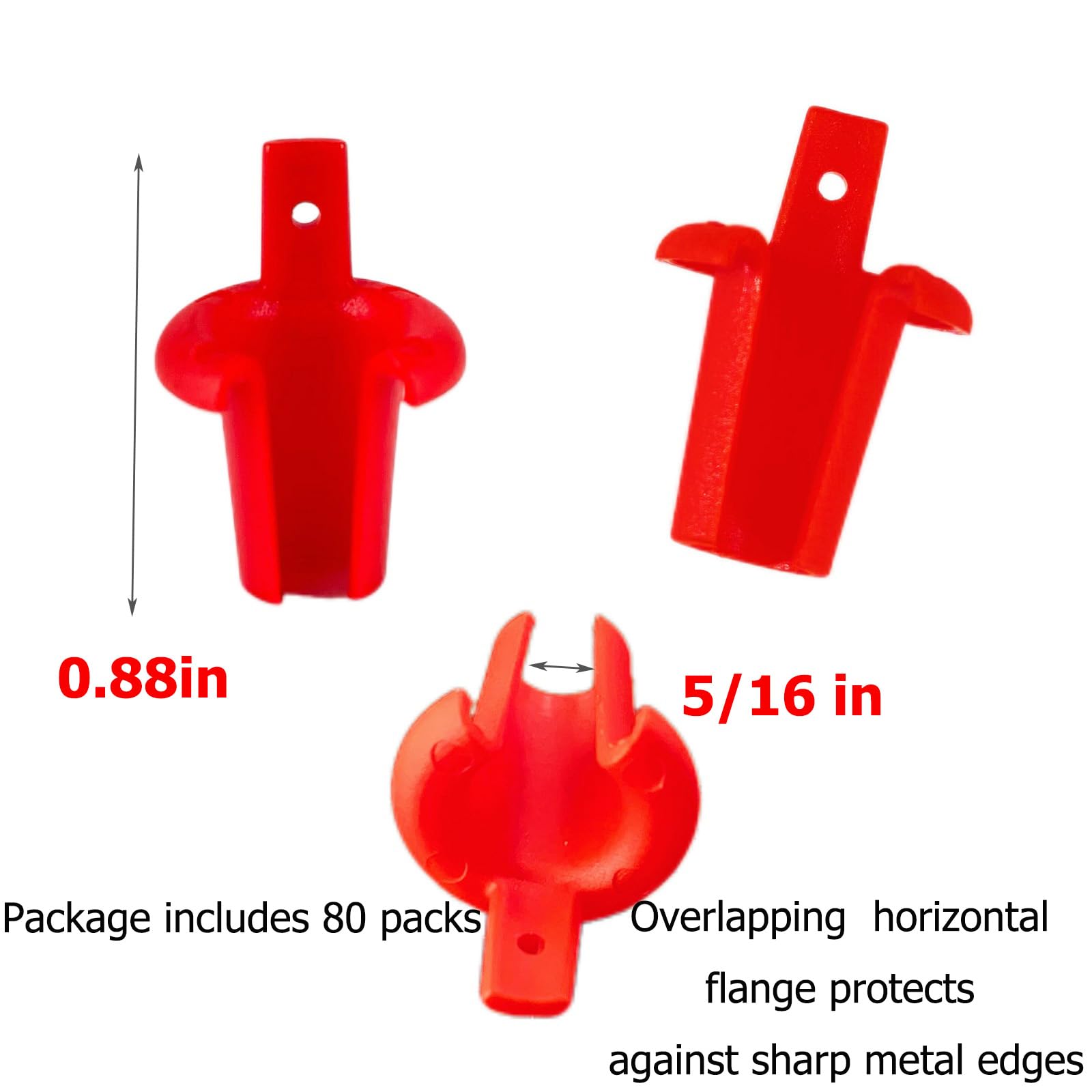 ARYEIELLSOW 02-55035 Anti-Short Bushing 5/16 Inch FMC,AC Cable